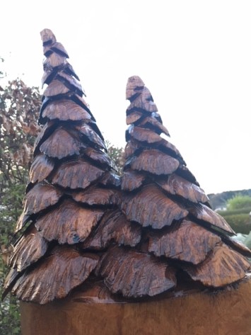 Kettensägenkunst_Fichten