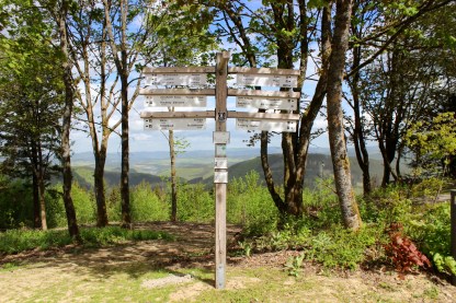 Hohe Bracht Wegweiser