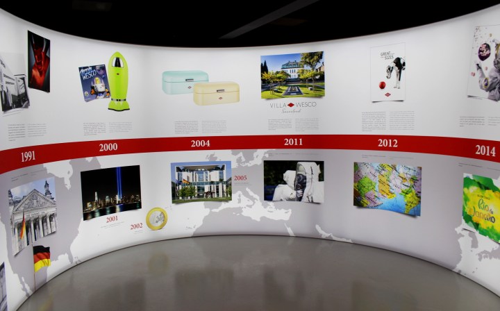 Villa Wesco Zeitstrahl