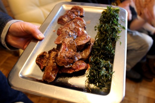 Zwergzebu vom Gutshof Original Verkostung Platte