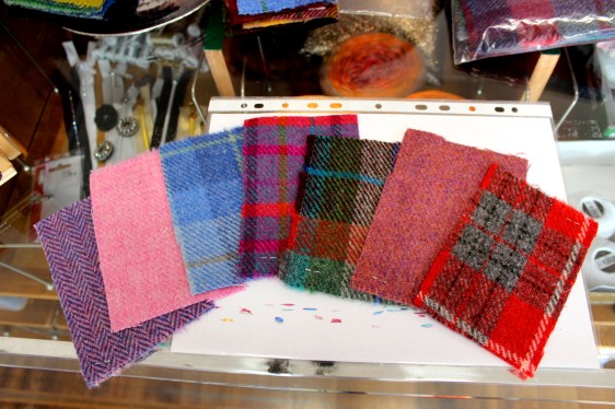 Stoffe und Ideen Annelie Harris Tweed