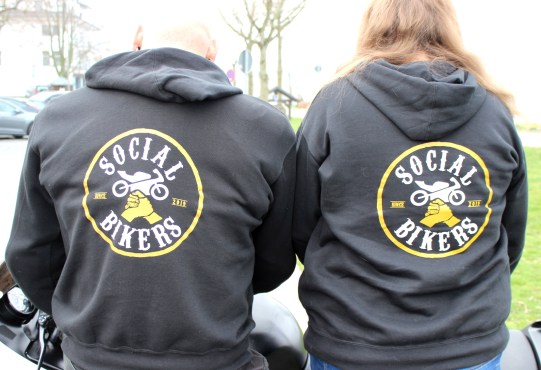Social Bikers Hoodie