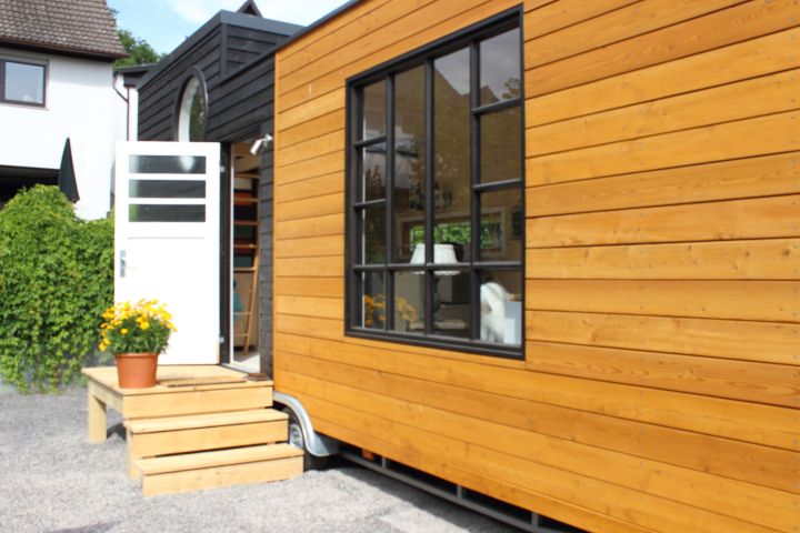 Tiny House Helden Eingang