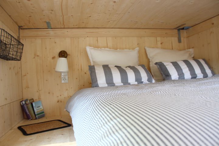 Tiny House Helden Schlafbereich