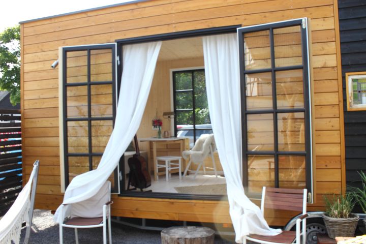 Tiny House Helden Terrassentür