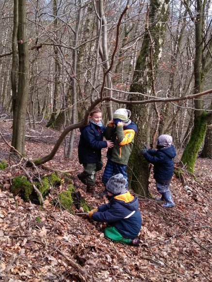 Lebensschule Sauerland Pleydey goes natur