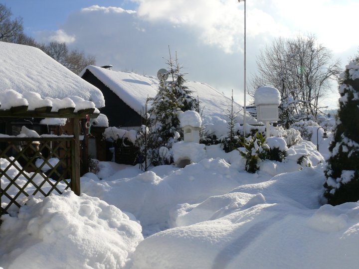 Schnee Ende Januar 2010