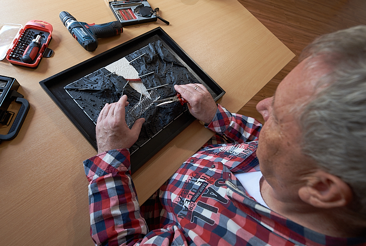 DER MIXED-MEDIA-KÜNSTLER GUNTHER&nbsp;LILL